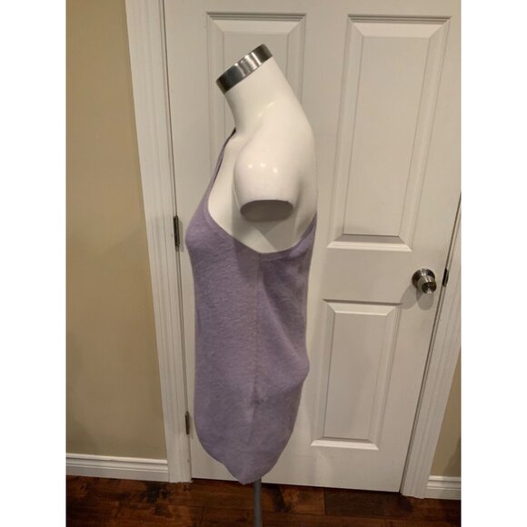 IRO Purple Wool One Sleeve Baurel Sweater, Size Large, NWT! - Picture 4 of 5